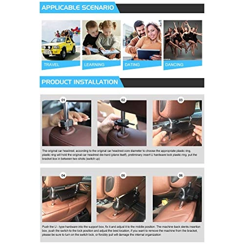 Car headrest monitor - 11.6 Inches