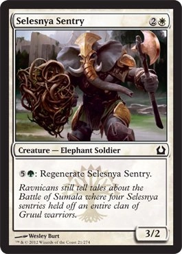 Wizards of the Coast Selesnya Sentry 21 - Return to Ravnica