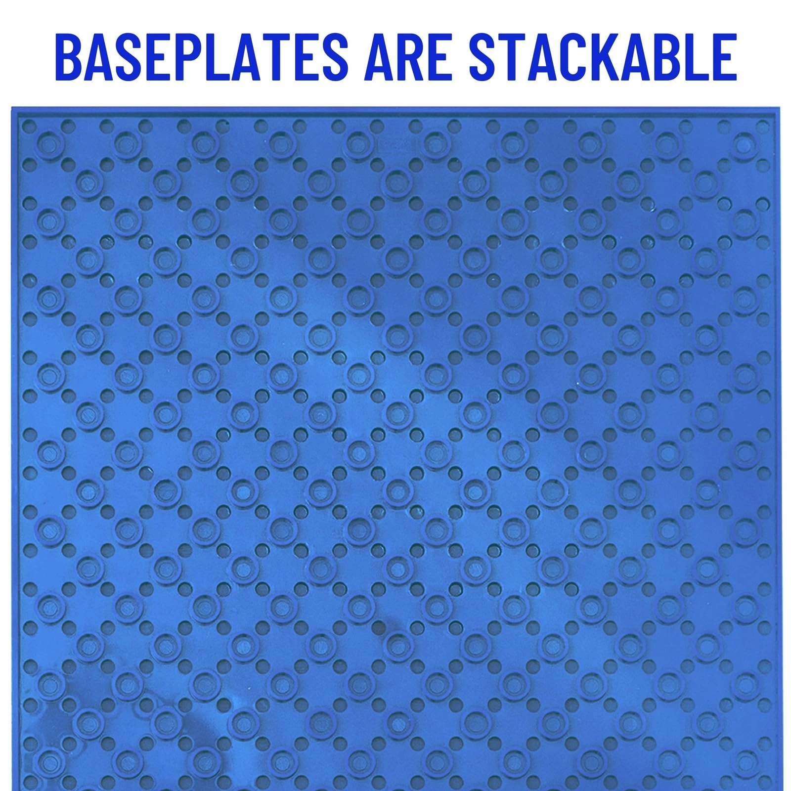 Stackable Baseplates - 12 pcs