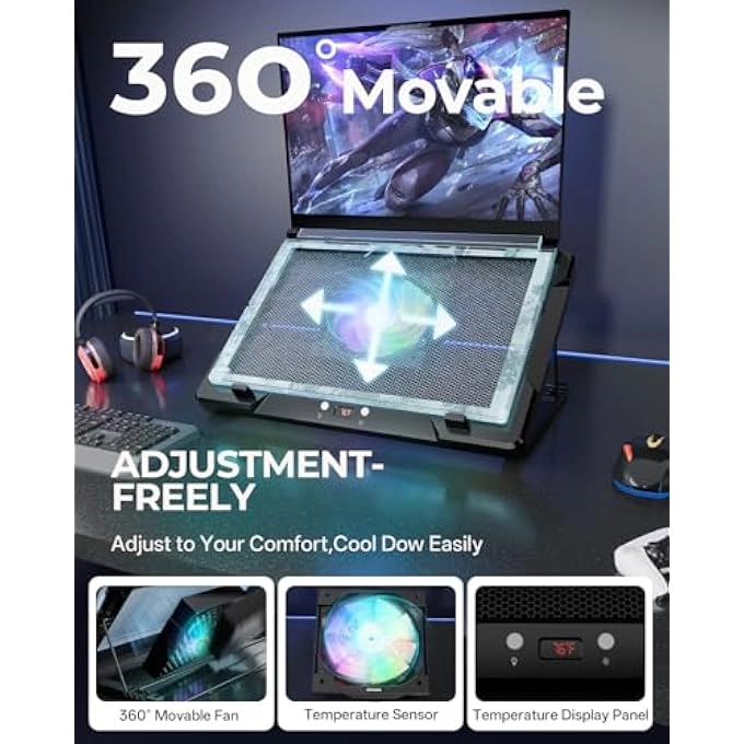 LAPTOP COOLING PAD - 5 12-15.6 INCH