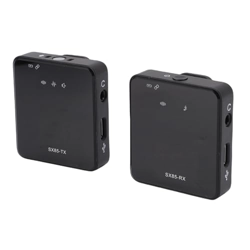 Wireless Lavalier Microphone - 2 2.4G