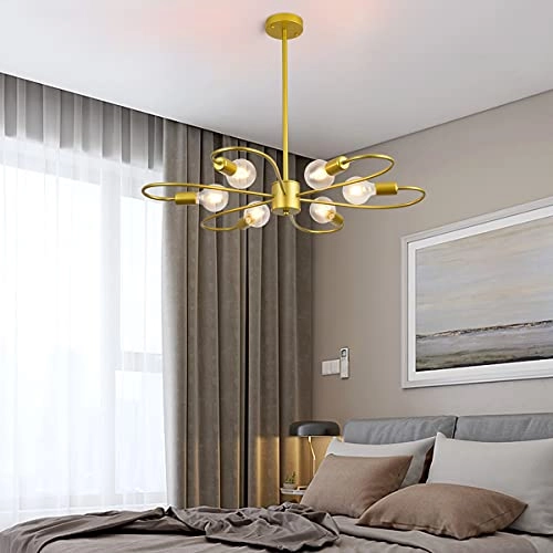 Sputnik Chandelier - 33.5in/85cm(H) 23.6in/60cm(Adjustable Height)