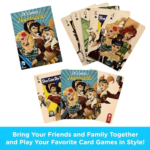 DC Bombshells Playing Cards