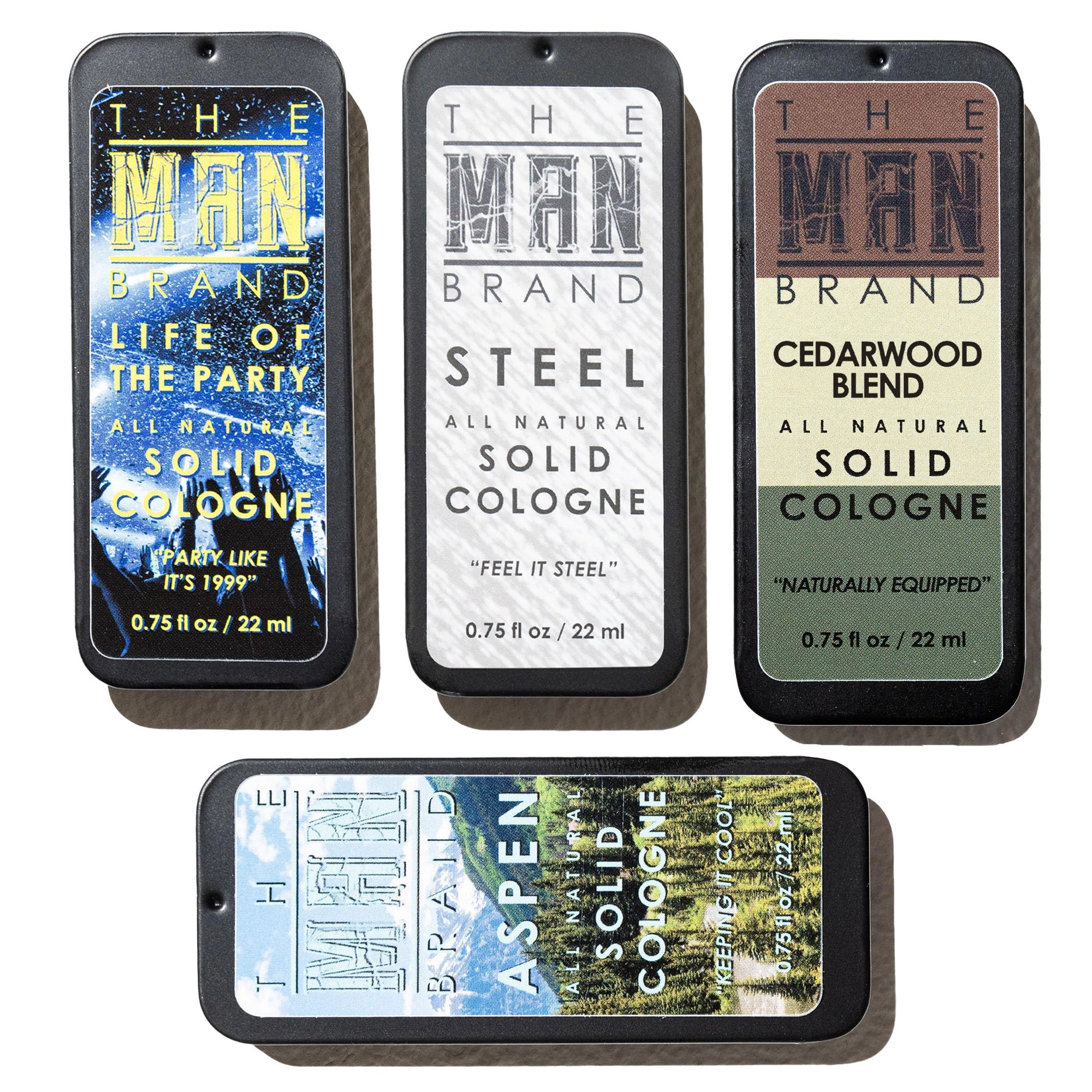 The Man Brand Solid Cologne Sample Set - 0.75 oz each Pack