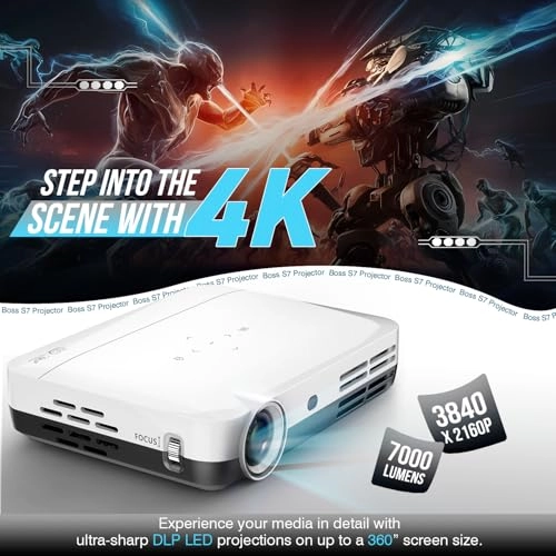 S7 projector 7000 Lumen