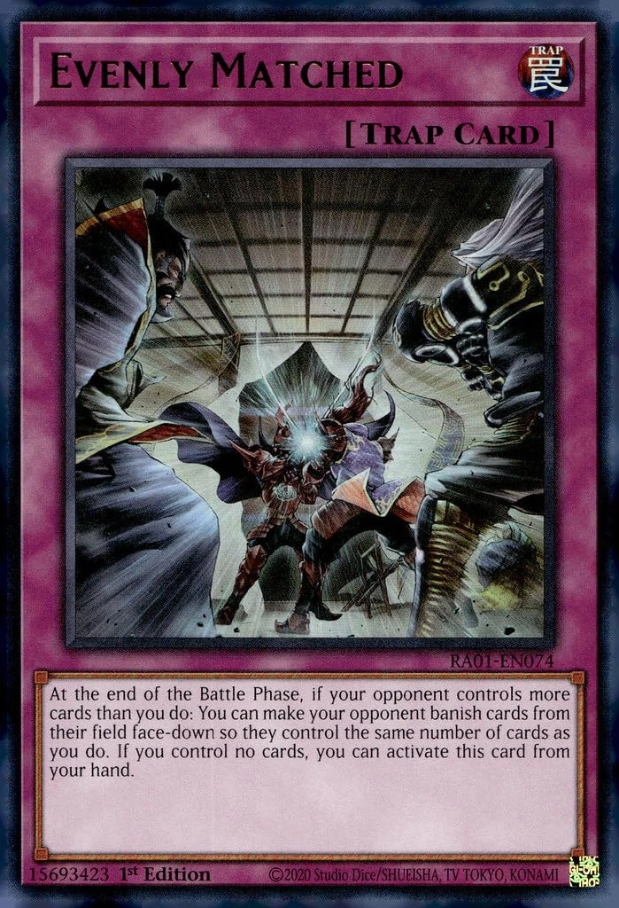 Yu-Gi-Oh! Evenly Matched RA01-EN074 - English