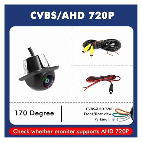 Car Rear View Reverse Camera - Night vision Wire HD