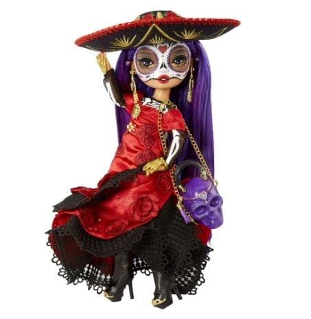 Maria Garcia Fashion Collectors Doll - Dia De Los Muertos Celebration Edition Ages 19+ + Travel Accessory Bag