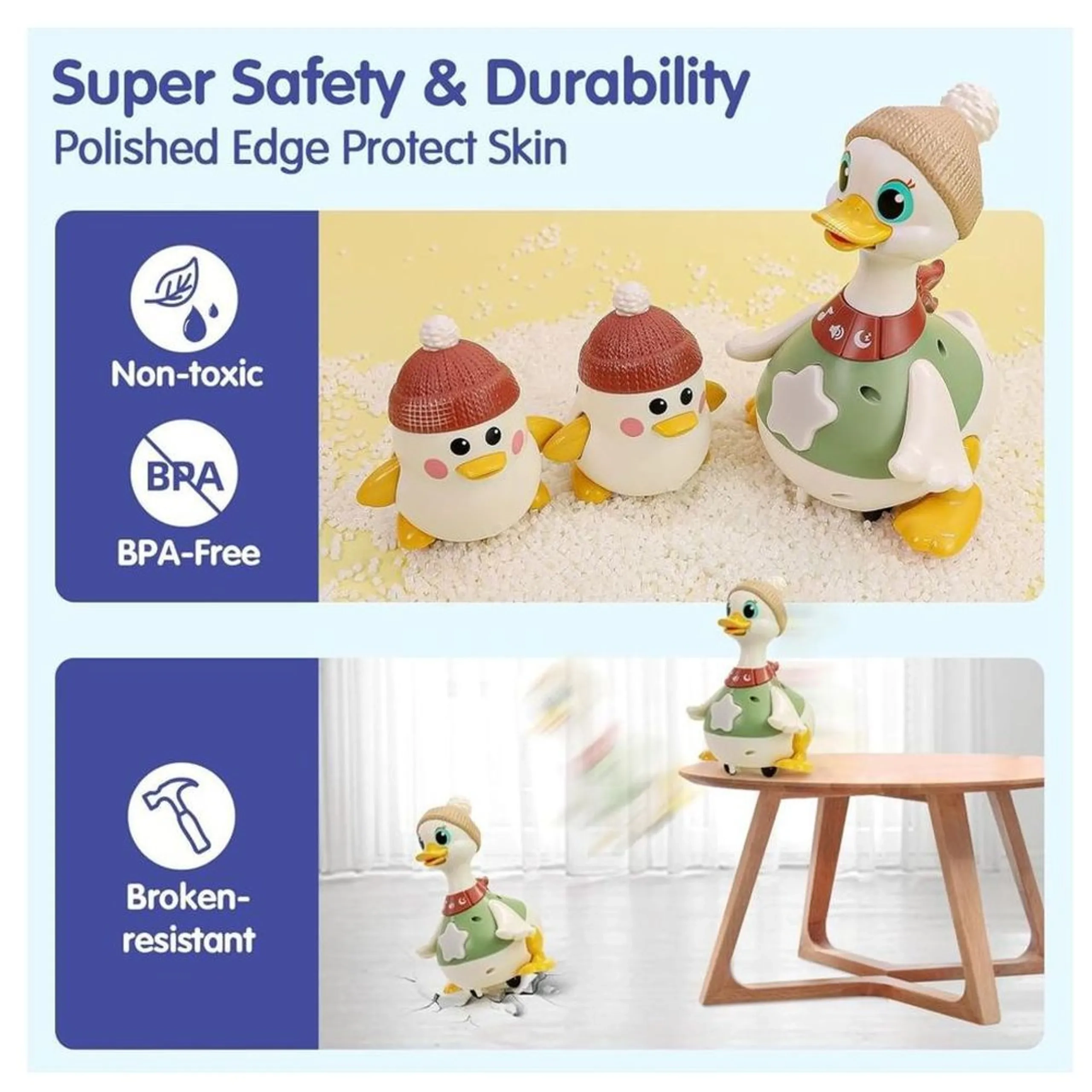 Waddling Duck Family - 3 months