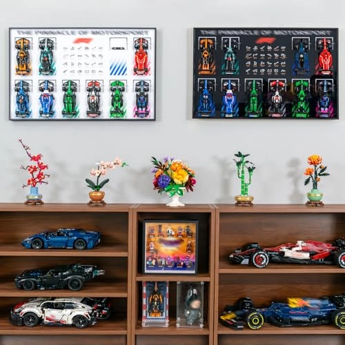 Display Wall Mount - 80 x 50 cm 10 Count Aluminum