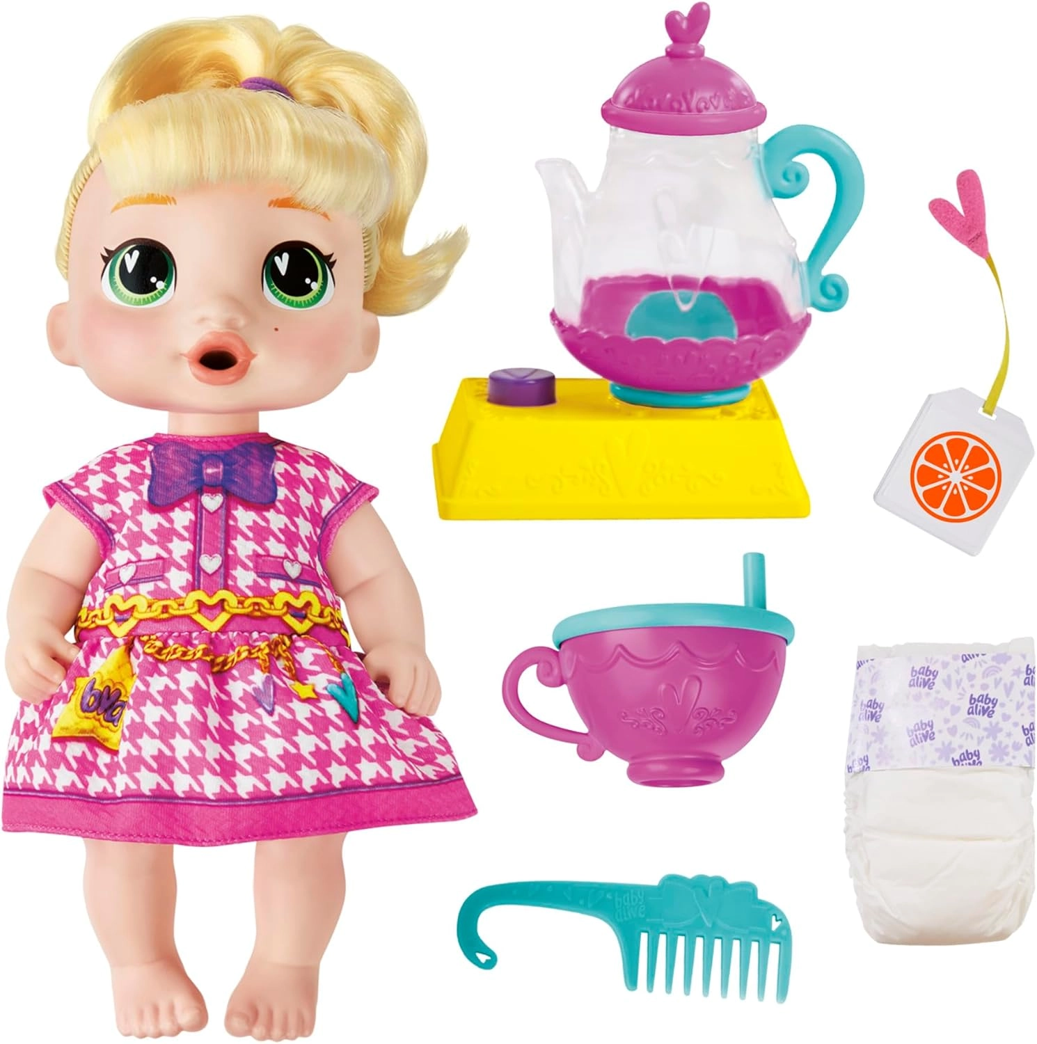 COLOR LAND CHILDRENS TOYS CENTER LLC Lala Googoo Doll - 11 Inches Blonde Hair
