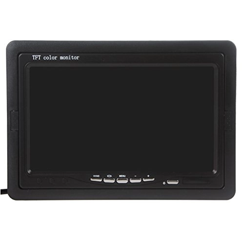 Foldable Car Monitor - 7 Inches + Car Backup Camera - Wireless Night Vision 800(H) x RGB x 480(V)