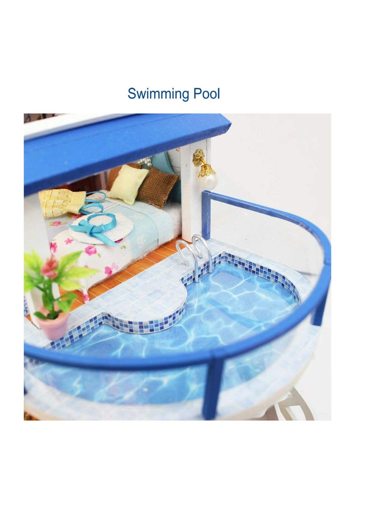 Miniature Dollhouse Kits - Mermaid Princess 1:24 Scale