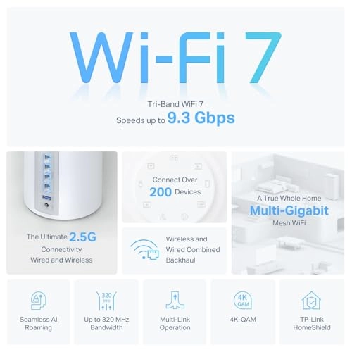 Deco BE65 - WiFi 7 3 Pack