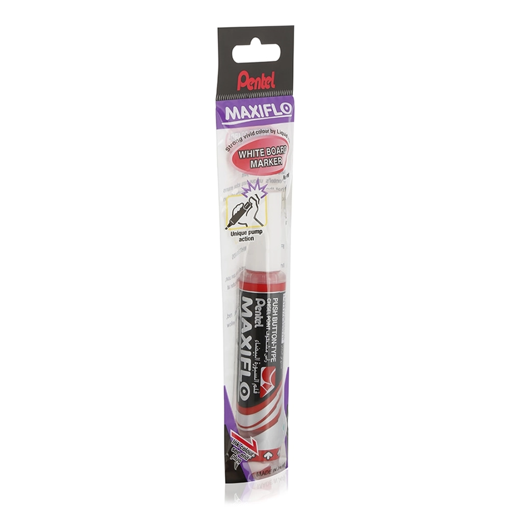 Pentel Maxi Flow 6B01 - Red Fine bullet tip