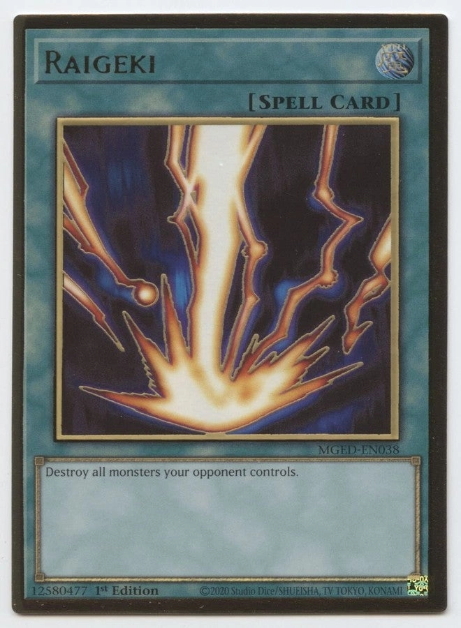 Yu-Gi-Oh! Raigeki MGED-EN038 - 1st Edition