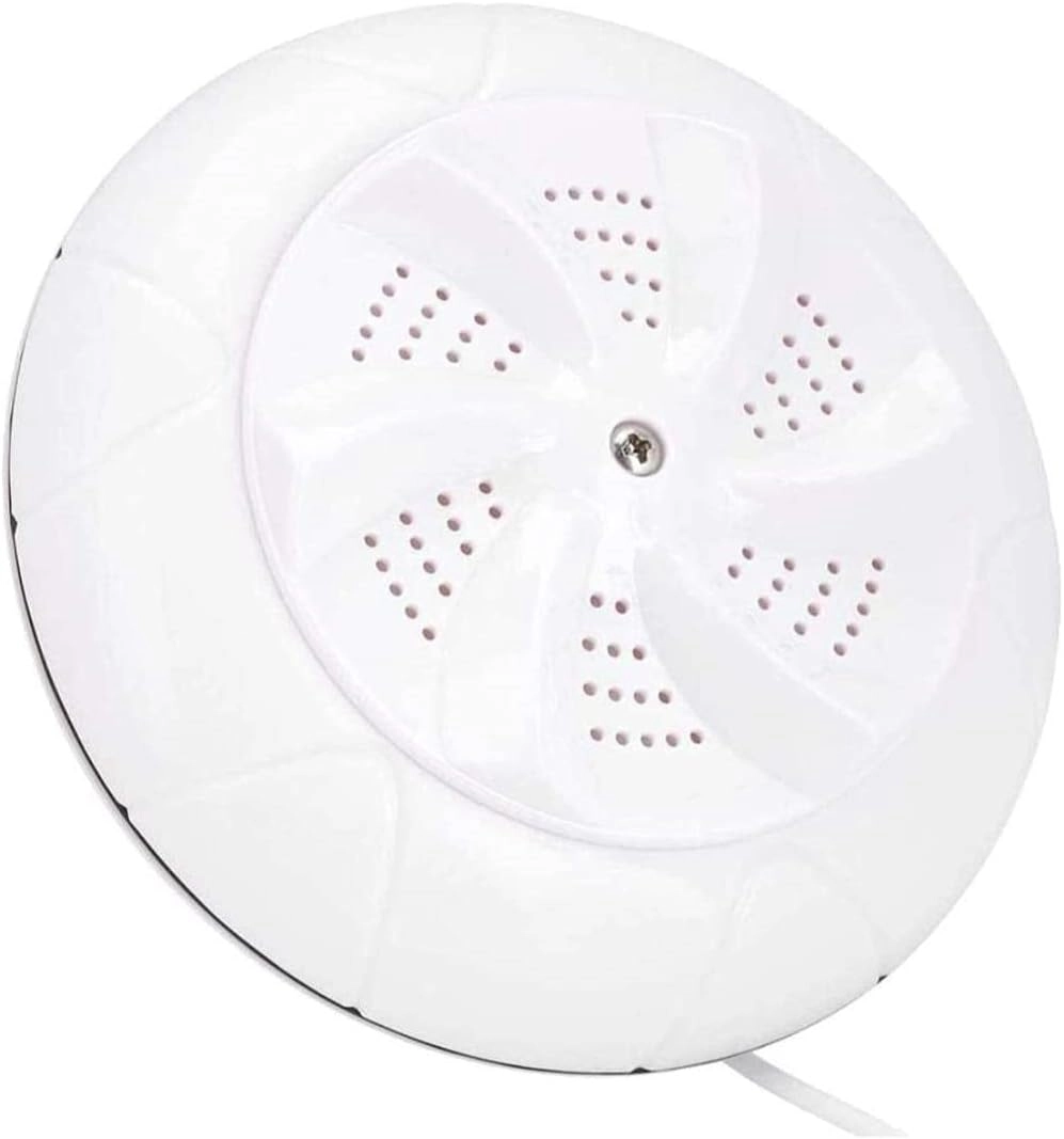 Washing Machine, Mini Travel Portable Household Small Washing Machine, Ultrasound Turbo Washer Laundry(White)