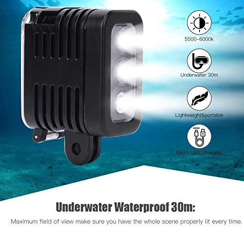 Diving Light - USB Rechargeable 30m Waterproof