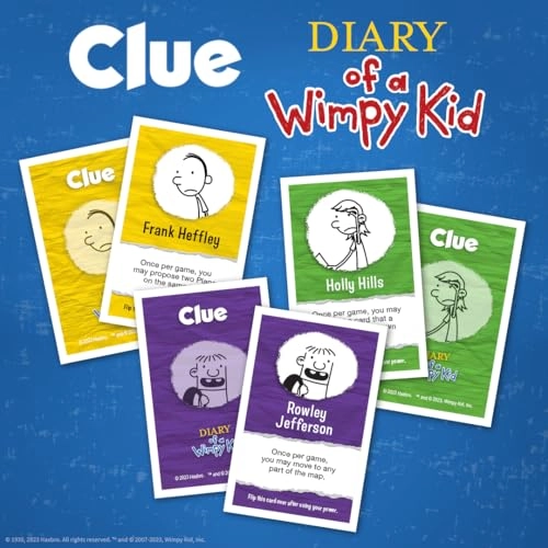 CLUE: Diary of a Wimpy Kid