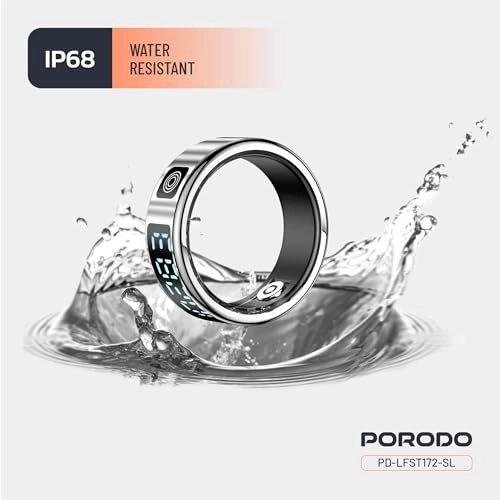 FitSync Smart Ring 17.3mm Stainless Steel