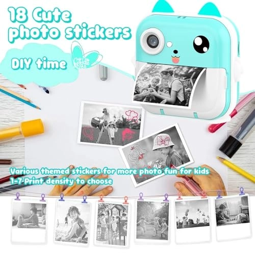 DC-C001 - 2.4 Inch Screen Instant Print Purple