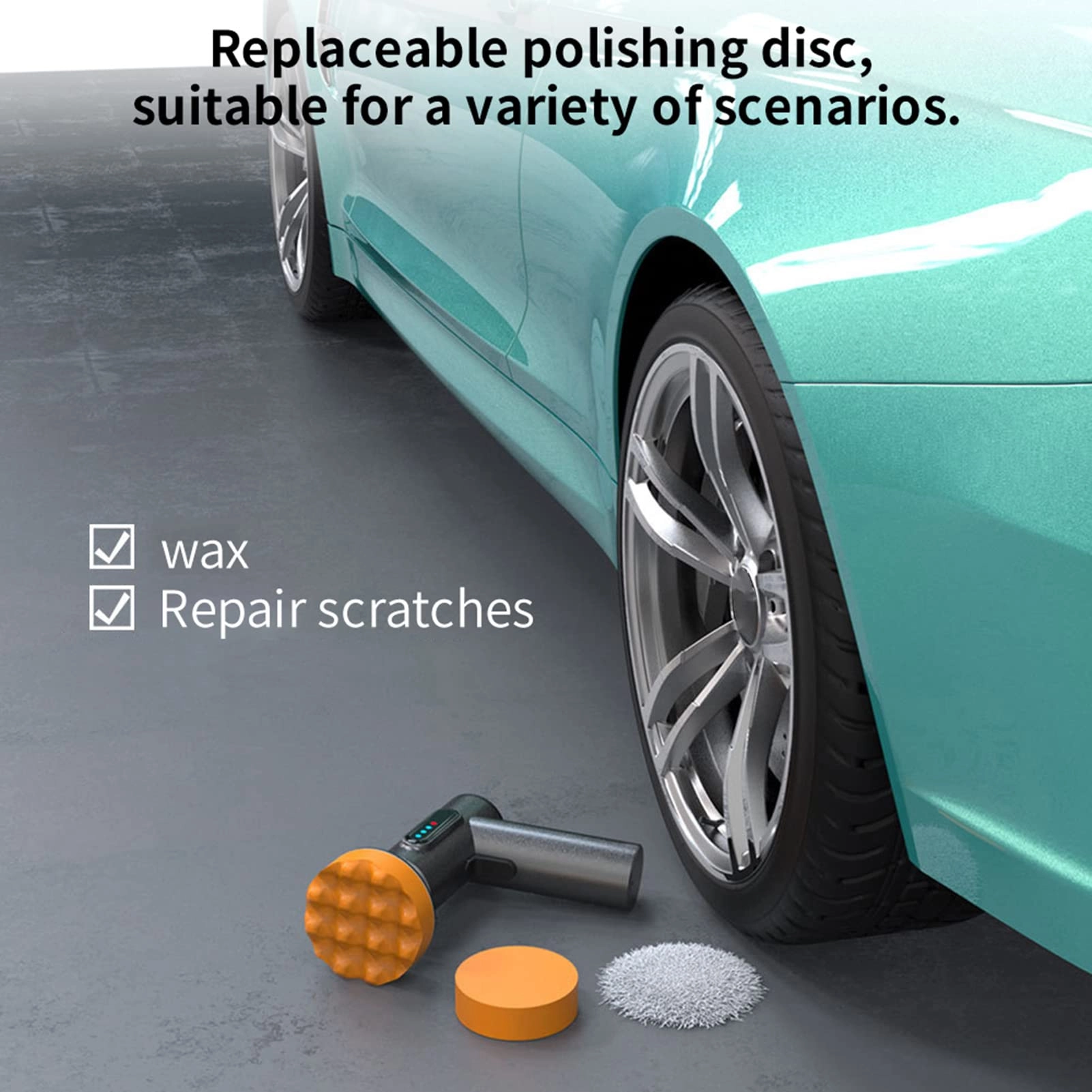 Car Wireless Polishing Machine - 80W