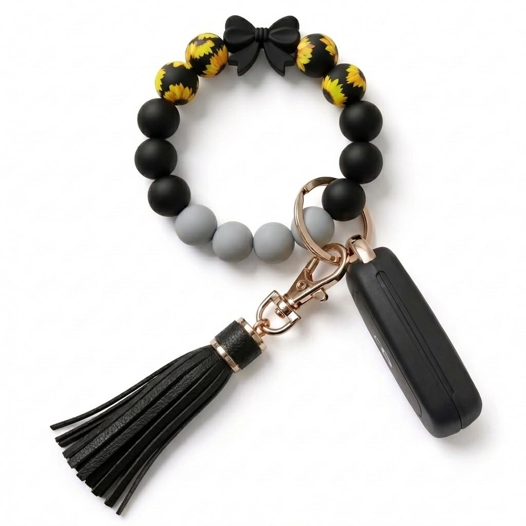 Key Ring Bracelet - Car