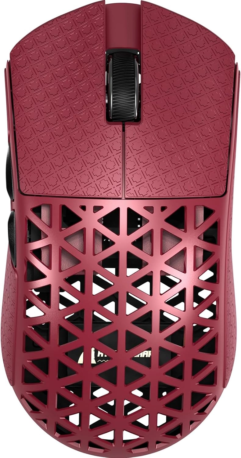 R5Ultra 8K Carbon Fiber Gaming Mouse - 2.4G Wireless Bluetooth USB