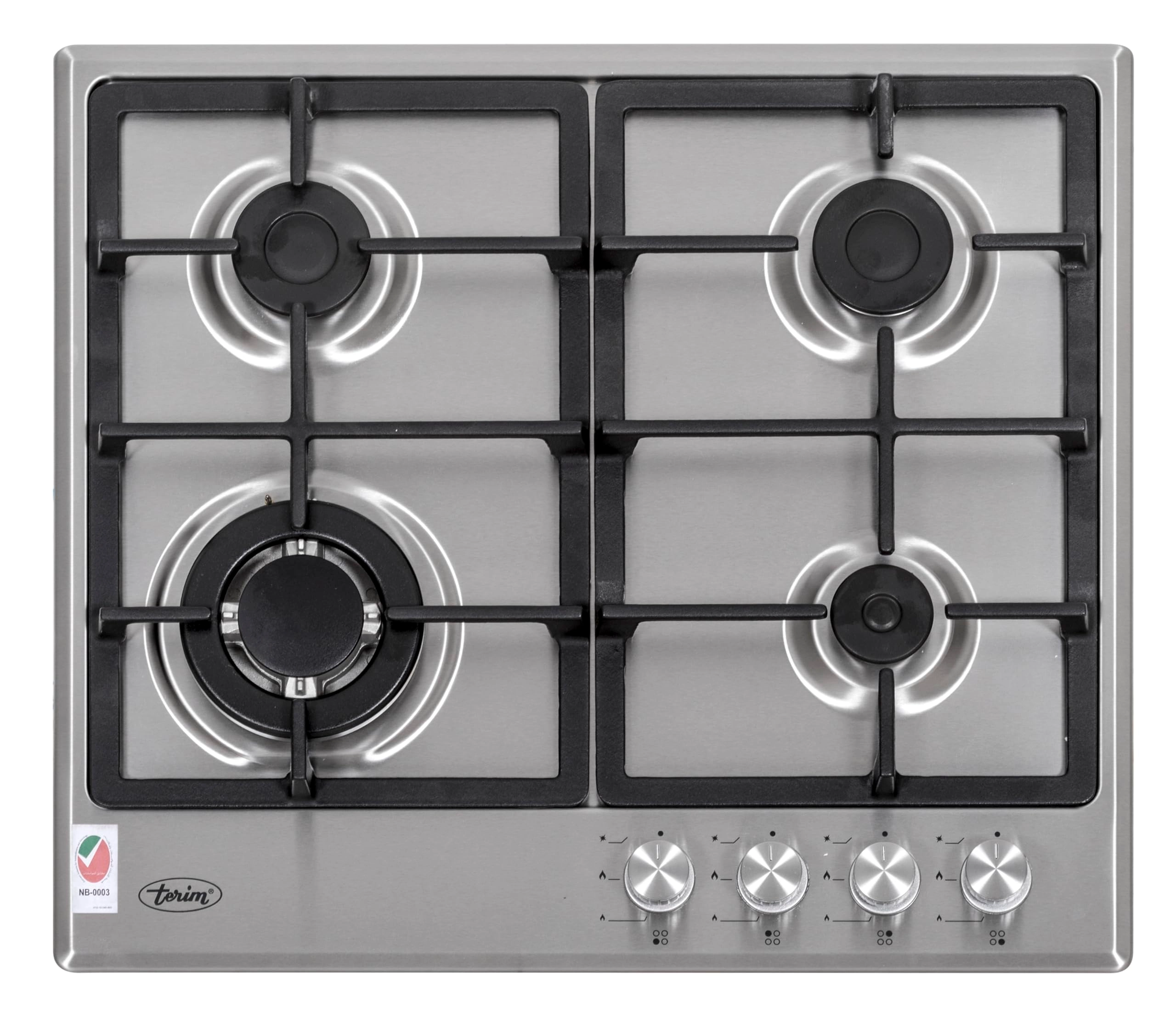 TERBIGH604SS Gas hob