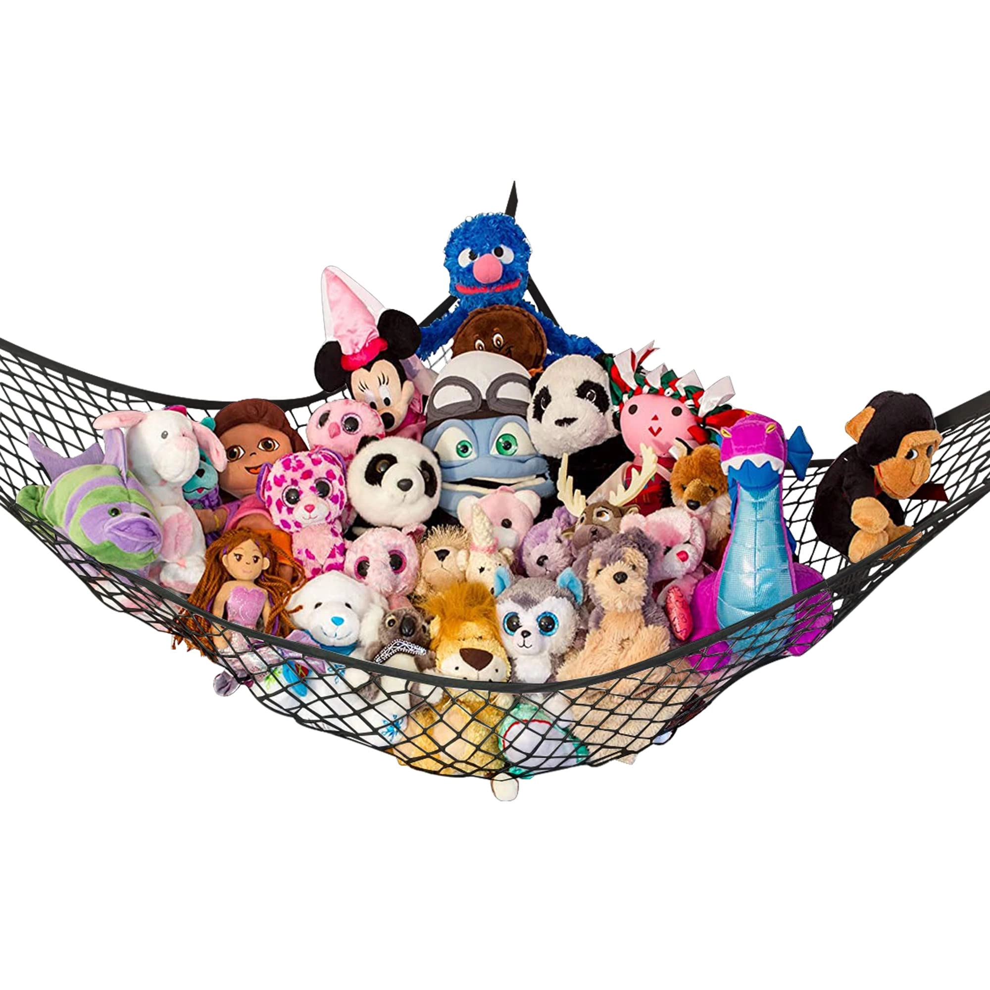Stuffed Animal Hammock - 67"x47"x47" White