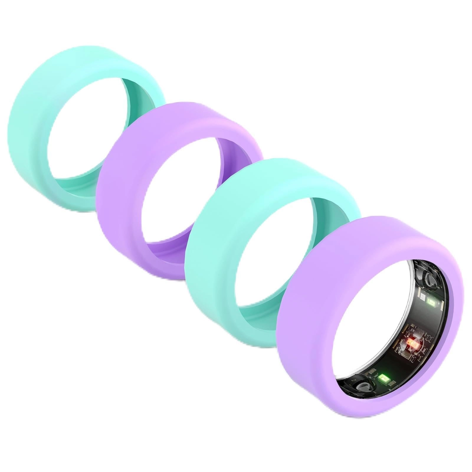 Snyeest Ring Protector for Oura Ring 4/Gen3/Samsung Galaxy Ring/RingConn Gen 2&1 (S for 5/6/7/8/9/10)