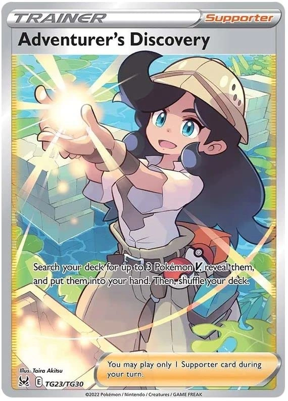 Pokémon Adventurer's Discovery - Lost Origin Trainer Gallery + Toploader