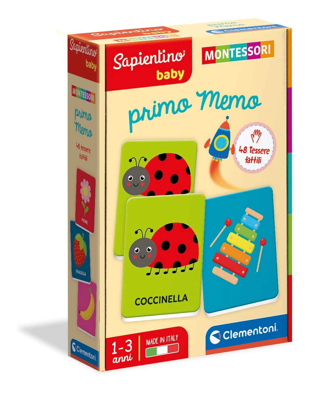 Clementoni Sapientino Baby First - 1 Year 48 pieces