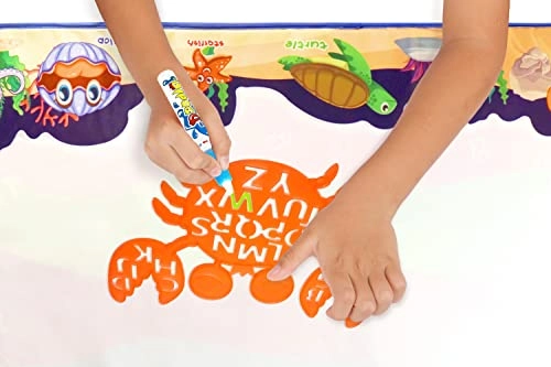Under-The-Sea Doodle Mat - 3 years and up 1 pieces