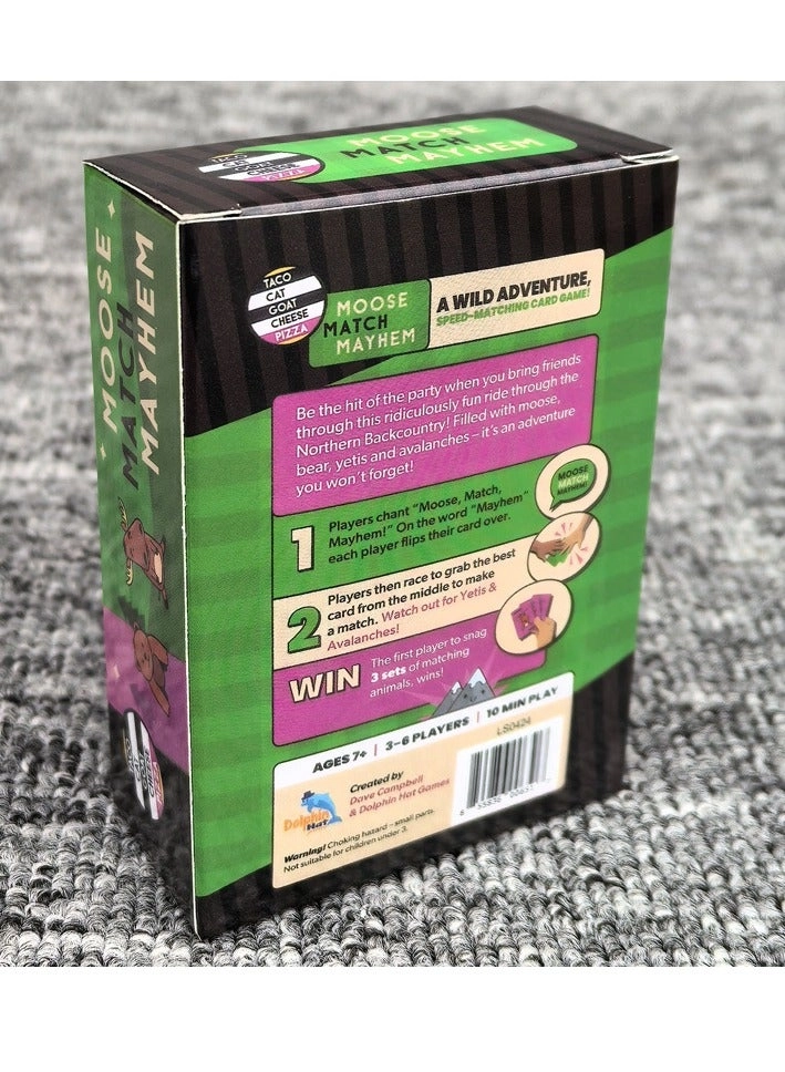Moose match mayhem - Card Game