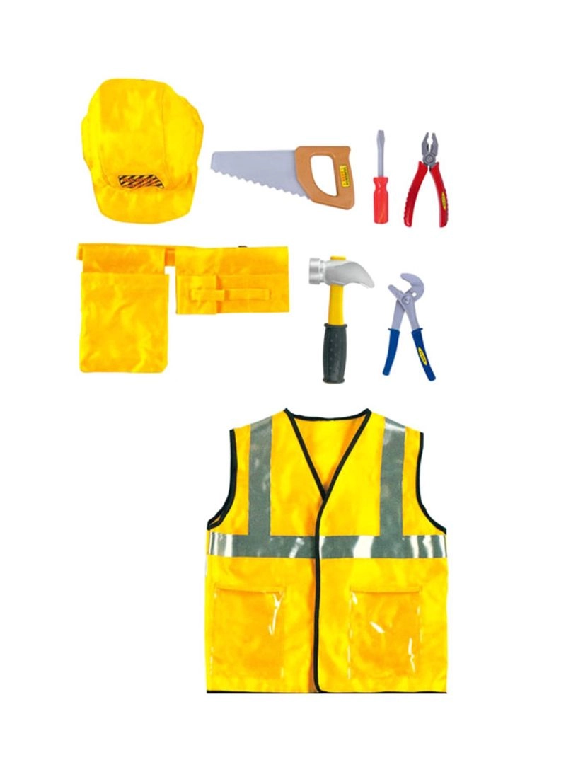 Party Time Trading LLC Construction Worker Dress Up Set