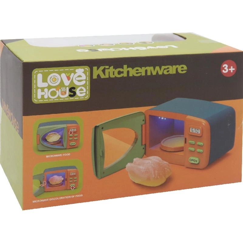 Love House: Microwave Oven - Color Changing Kid's Pretend Play (XG29)