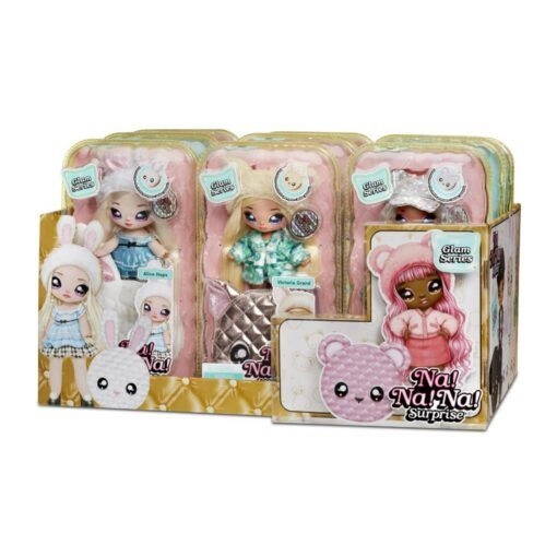 2 in 1 Pom Doll - Metallic Glam Series