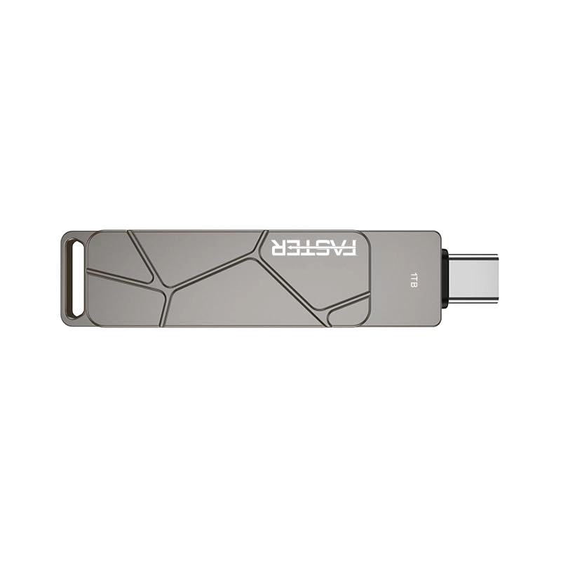 Dual OTG USB Type-C Flash Drive - USB 3.1 USB-C/USB-A 1TB