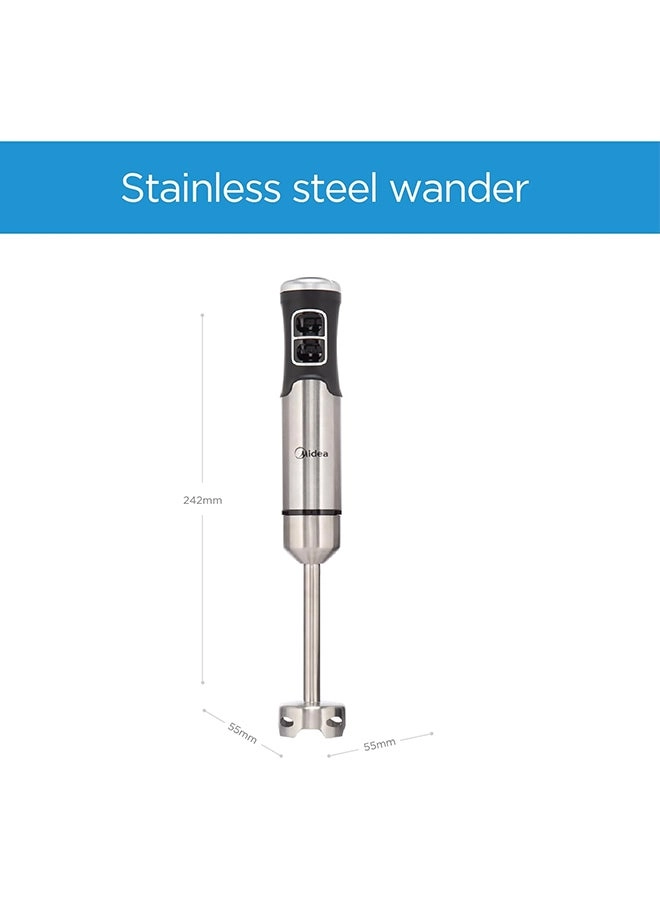 MJ-BH1001W - Hand Blender with Chopper Bowl and Whisk Attachments