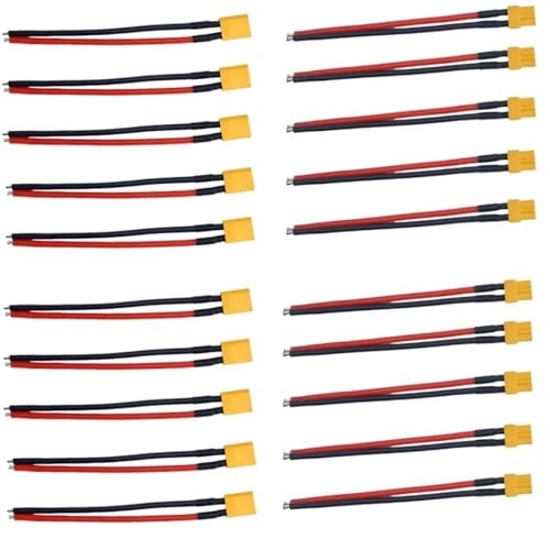 Male Female Connector - 10 Pairs Compatible with Lipo Battery MR30