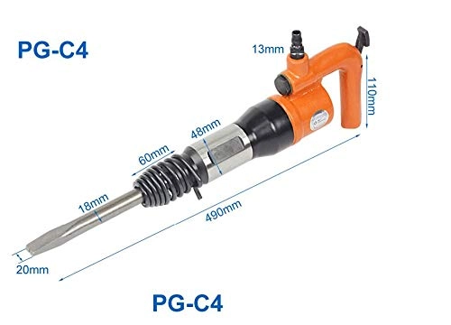 Concrete Breaker - Pneumatic 2200RPM 250G Kit