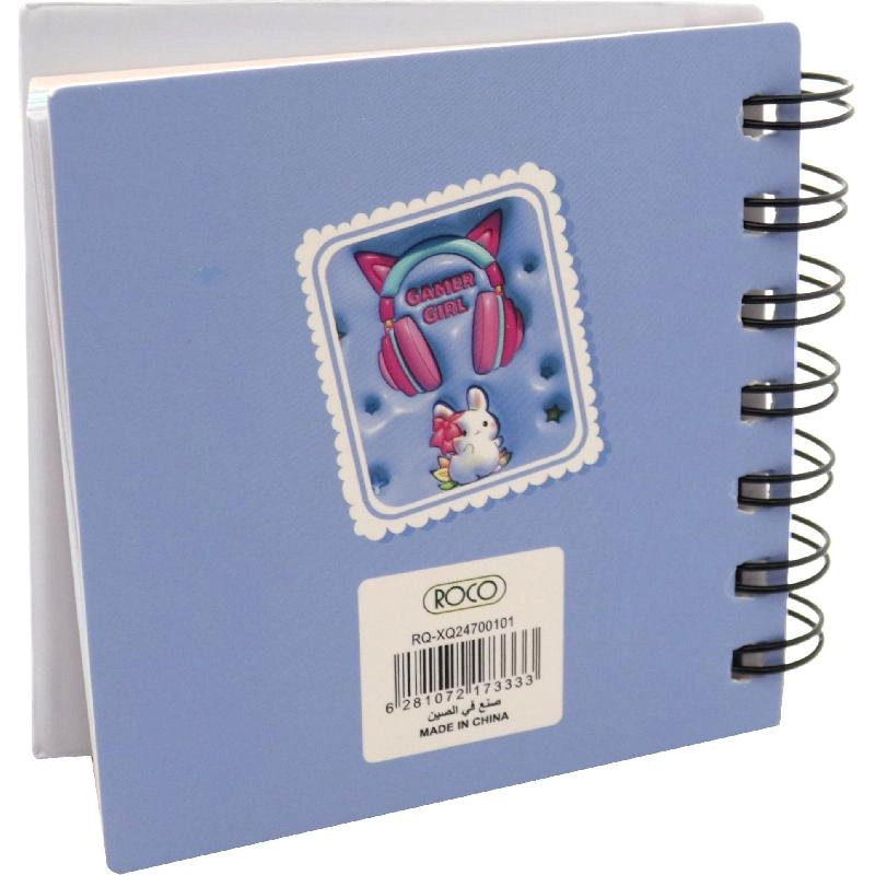 Notebook 19 X 26 cm Spiral - Grid 100 Sheets