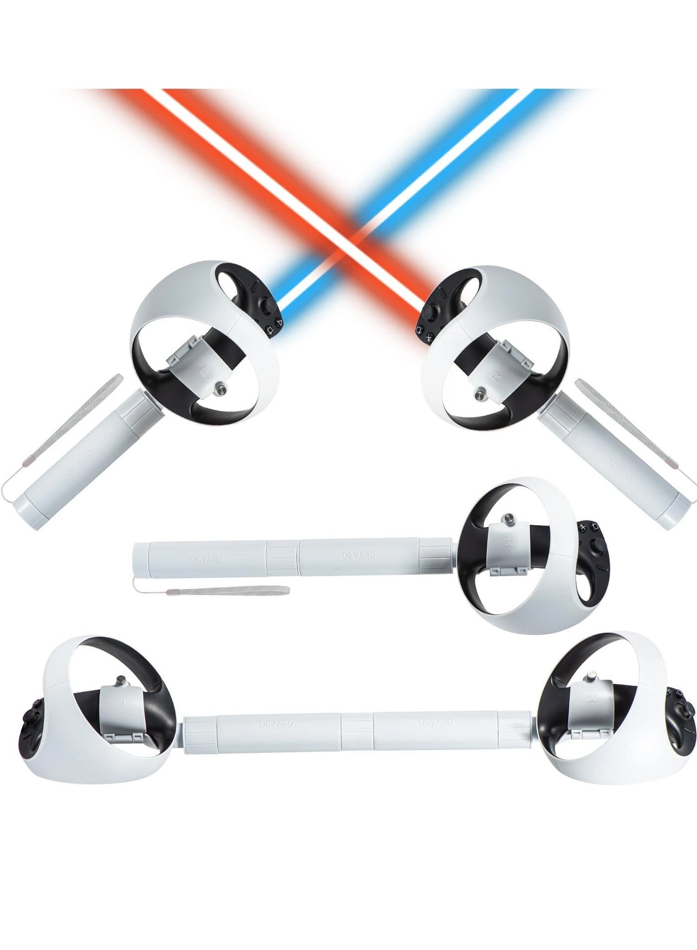 Handle Attachments - PS VR2 Meta Quest 2