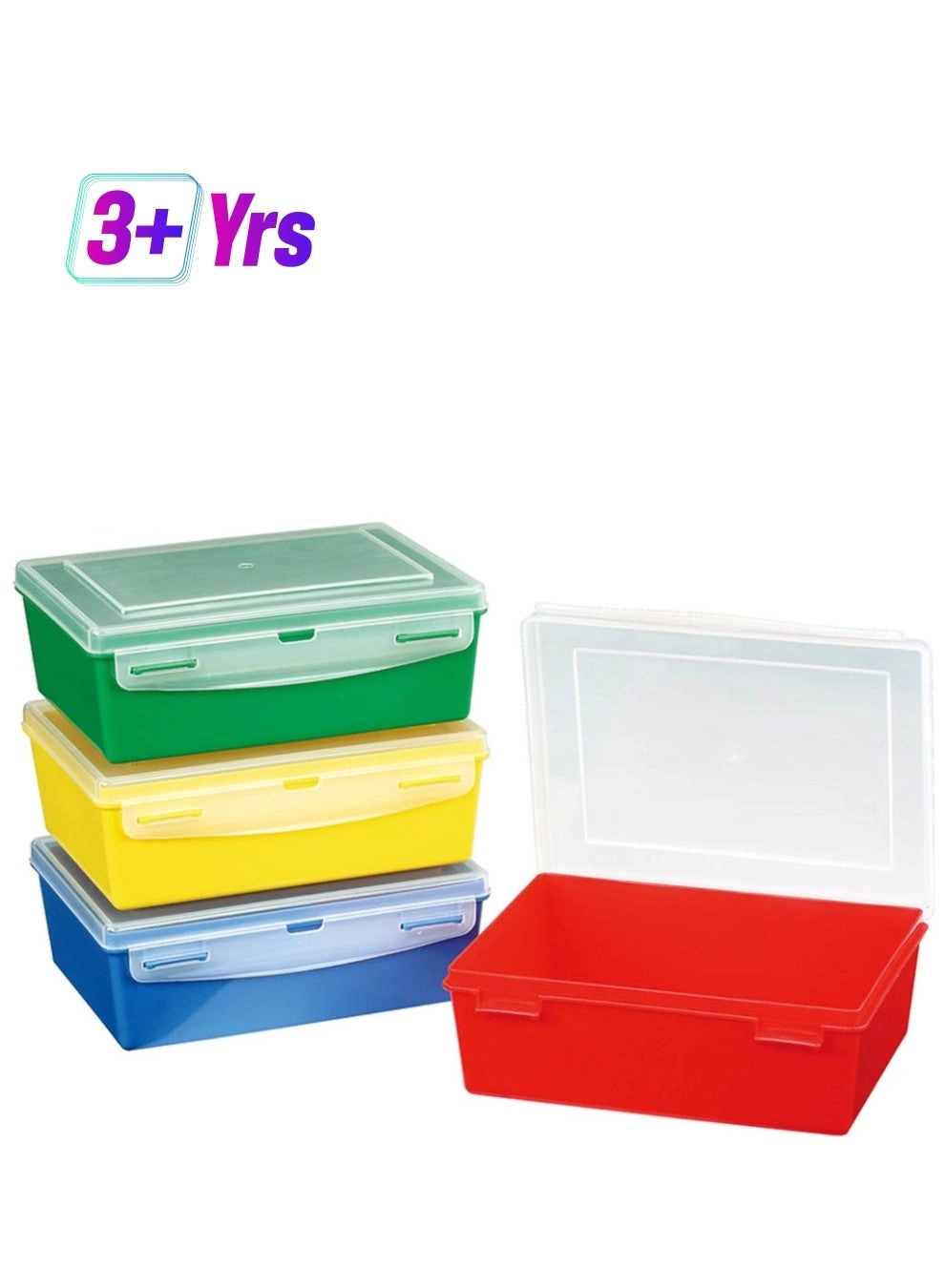 GiGo Toy 1033 Plastic Container with Lid - Plastic