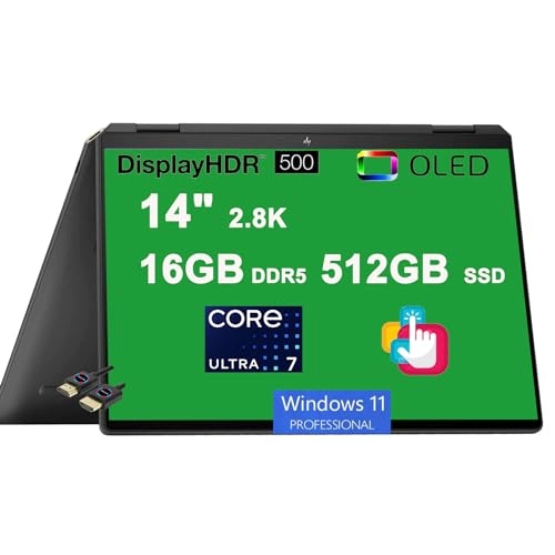 Spectre x360 U7 - 14'' Ultra 7 155H 16GB DDR5 512GB SSD