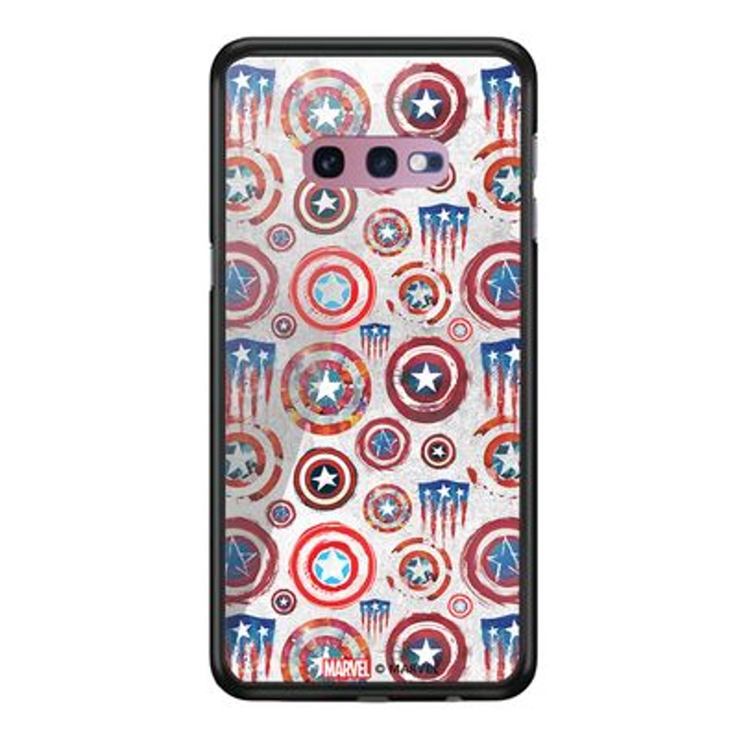 Captain'S Shield Cover Back Case for Galaxy S10e