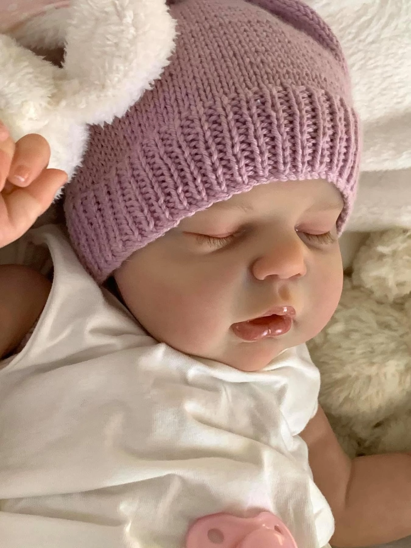 MAIHAO Reborn Baby Doll - 20 Inch Vinyl Closed Eyes Ages 3+