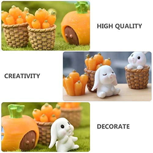 Miniature Bunny Figurines - Resin Collection