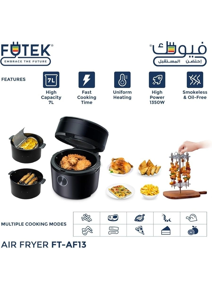 Digital 10-In-1 Multifunction Air Fryer FT-AF13